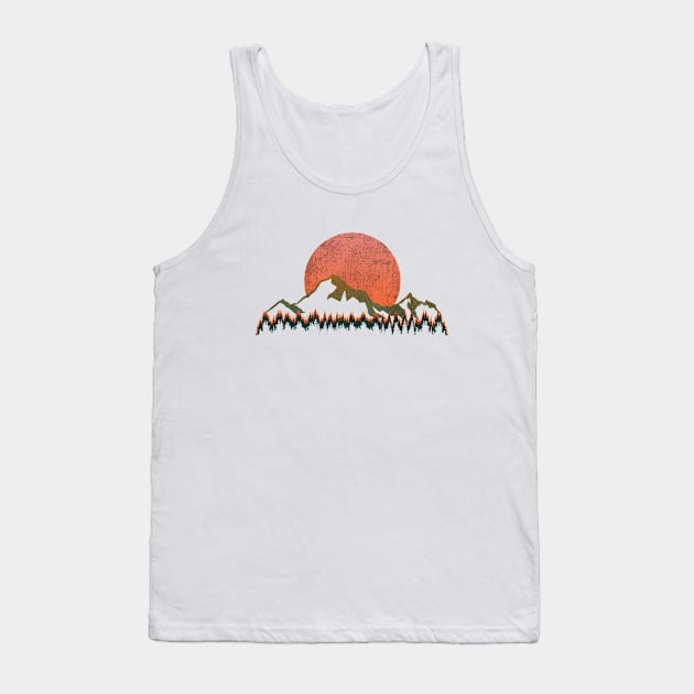 cool sunset Tank Top by pilipsjanuariusDesign